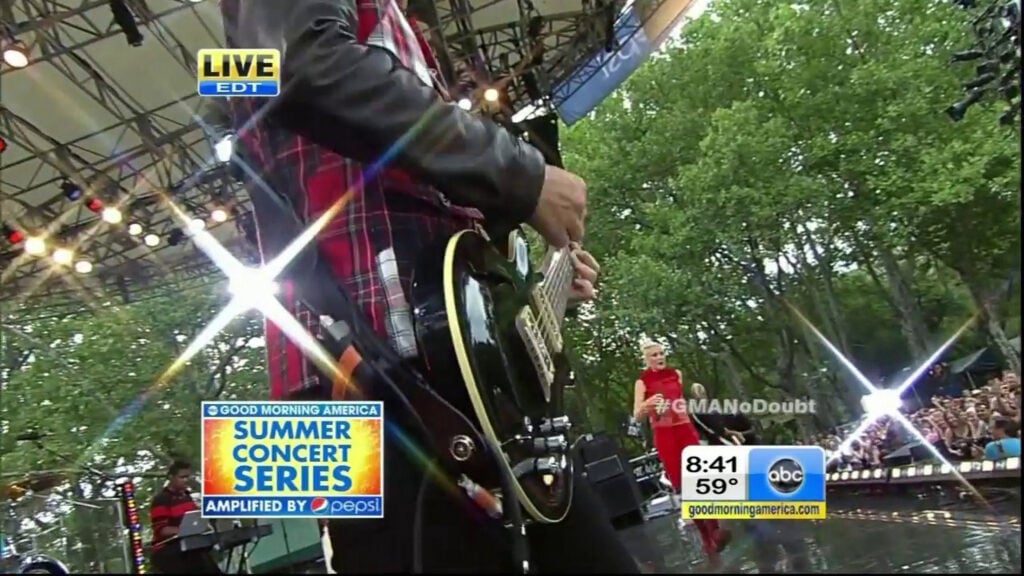 No Doubt | Tom Dumont Stage-Played Hamer Duo-Tone Electric/Acoustic Guitar (2012)