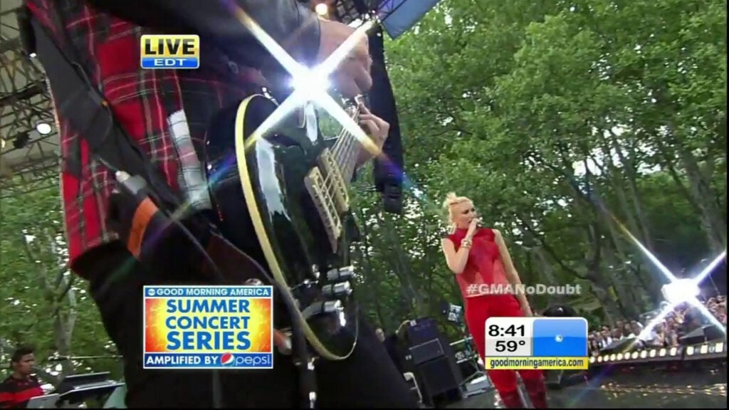 No Doubt | Tom Dumont Stage-Played Hamer Duo-Tone Electric/Acoustic Guitar (2012)