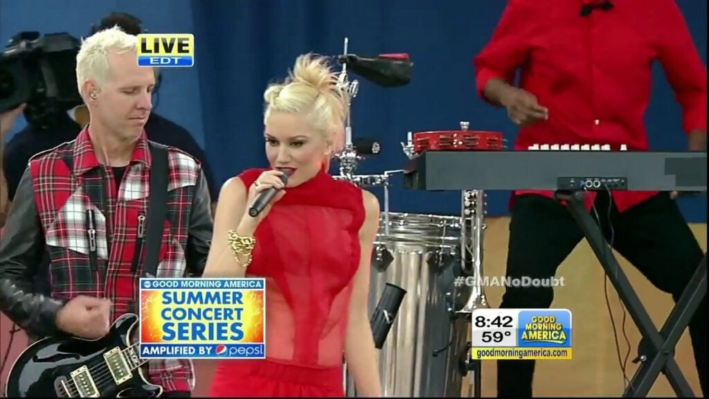 No Doubt | Tom Dumont Stage-Played Hamer Duo-Tone Electric/Acoustic Guitar (2012)