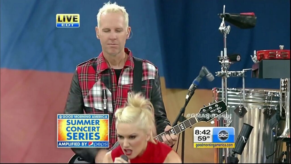 No Doubt | Tom Dumont Stage-Played Hamer Duo-Tone Electric/Acoustic Guitar (2012)