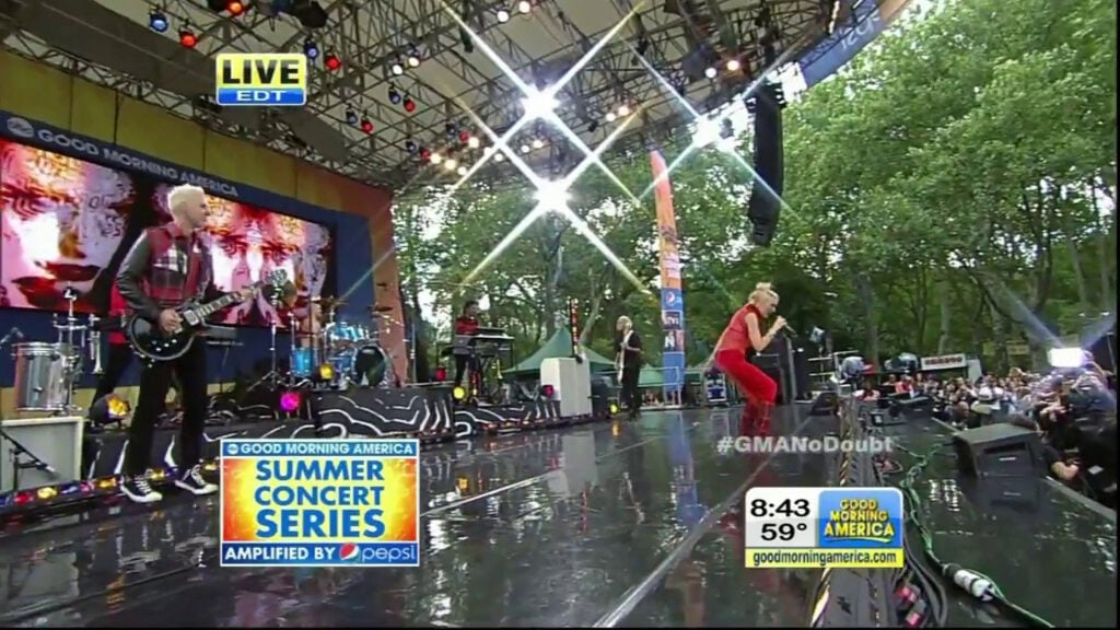 No Doubt | Tom Dumont Stage-Played Hamer Duo-Tone Electric/Acoustic Guitar (2012)