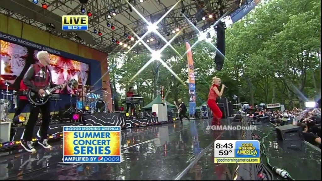 No Doubt | Tom Dumont Stage-Played Hamer Duo-Tone Electric/Acoustic Guitar (2012)