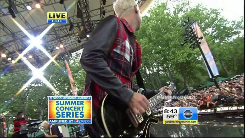 No Doubt | Tom Dumont Stage-Played Hamer Duo-Tone Electric/Acoustic Guitar (2012)