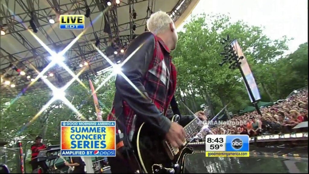 No Doubt | Tom Dumont Stage-Played Hamer Duo-Tone Electric/Acoustic Guitar (2012)
