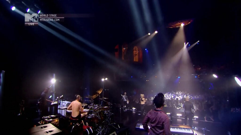 No Doubt | Tom Dumont Stage-Played Hamer Duo-Tone Electric/Acoustic Guitar (2012)