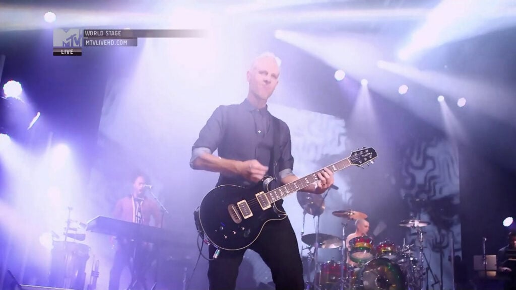 No Doubt | Tom Dumont Stage-Played Hamer Duo-Tone Electric/Acoustic Guitar (2012)