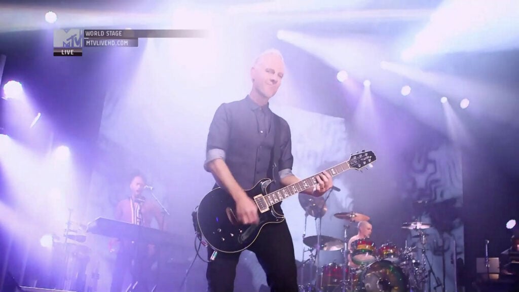 No Doubt | Tom Dumont Stage-Played Hamer Duo-Tone Electric/Acoustic Guitar (2012)