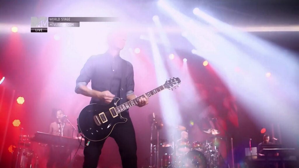 No Doubt | Tom Dumont Stage-Played Hamer Duo-Tone Electric/Acoustic Guitar (2012)