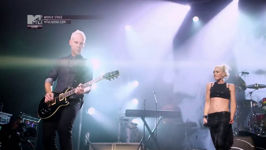No Doubt | Tom Dumont Stage-Played Hamer Duo-Tone Electric/Acoustic Guitar (2012)