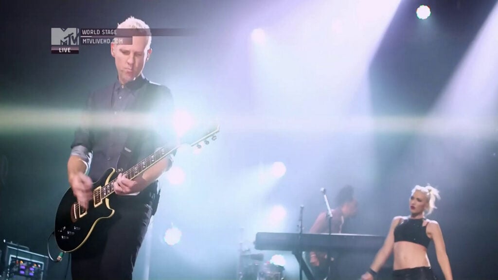 No Doubt | Tom Dumont Stage-Played Hamer Duo-Tone Electric/Acoustic Guitar (2012)