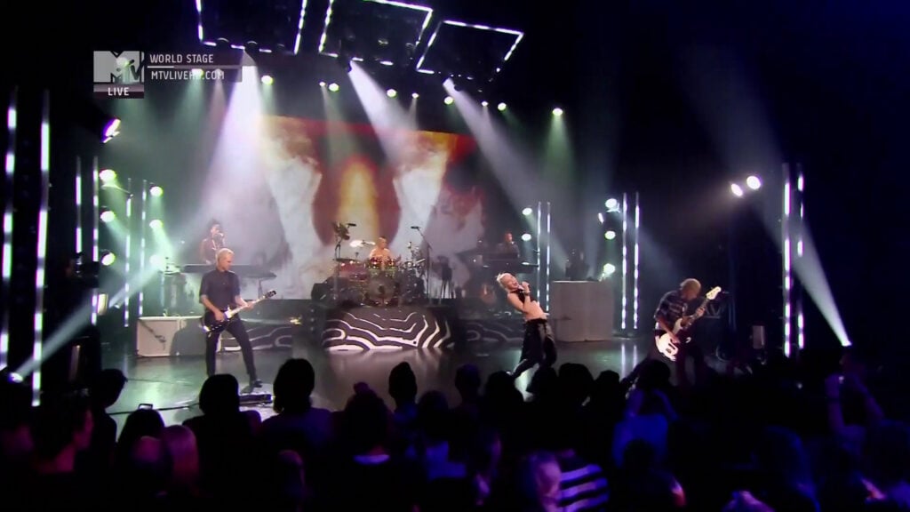 No Doubt | Tom Dumont Stage-Played Hamer Duo-Tone Electric/Acoustic Guitar (2012)