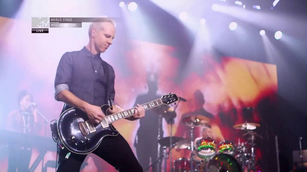 No Doubt | Tom Dumont Stage-Played Hamer Duo-Tone Electric/Acoustic Guitar (2012)