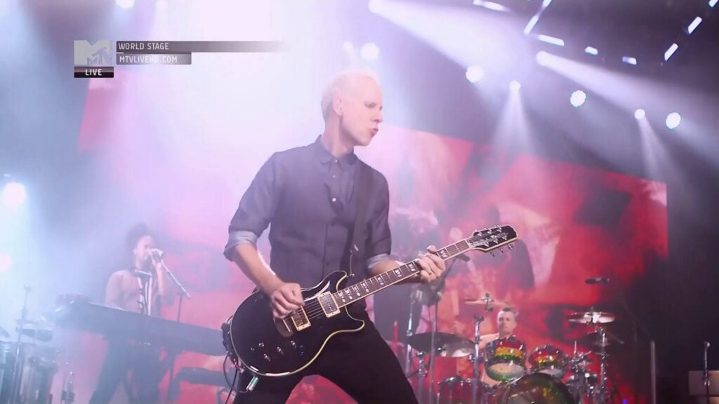 No Doubt | Tom Dumont Stage-Played Hamer Duo-Tone Electric/Acoustic Guitar (2012)