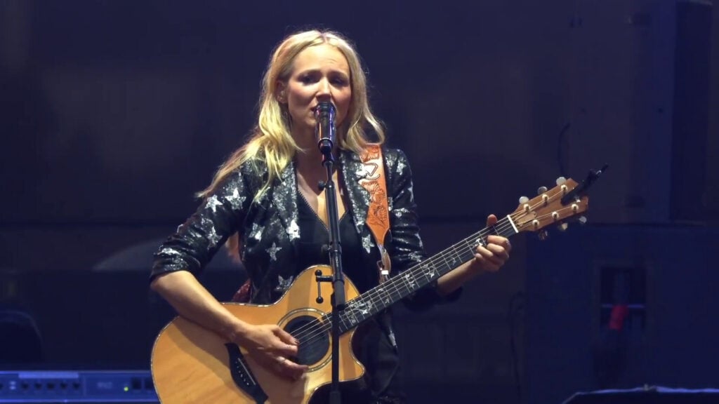 Jewel | Stage-Worn, Screen-Matched & Signed Vintage Kalmanovich Sequin Jacket "Kaaboo" (9/16/2018)