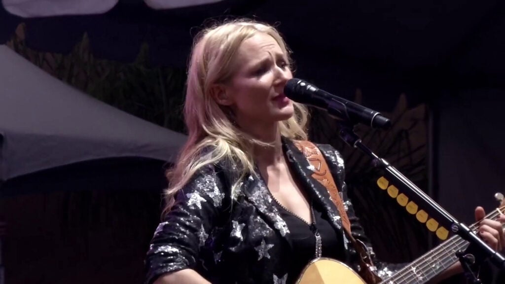 Jewel | Stage-Worn, Screen-Matched & Signed Vintage Kalmanovich Sequin Jacket "Kaaboo" (9/16/2018)