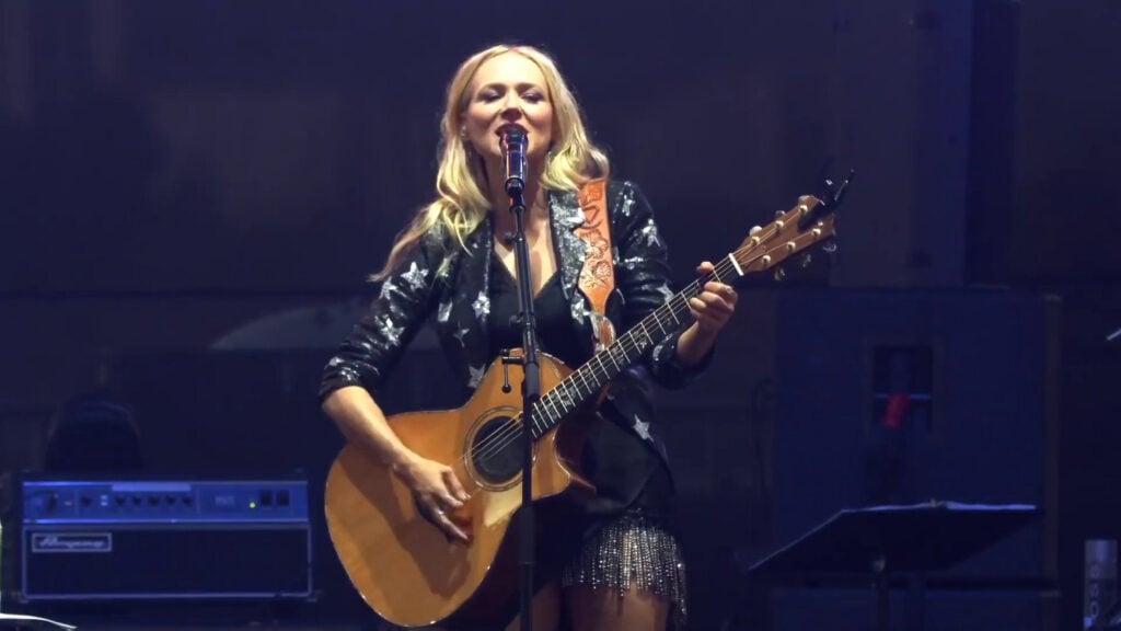 Jewel | Stage-Worn, Screen-Matched & Signed Vintage Kalmanovich Sequin Jacket "Kaaboo" (9/16/2018)