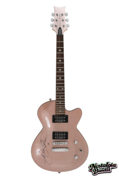 Veruca Salt | Louise Post Stage-Played & Signed Pink Daisy Rock Candy Electric Guitar (2006)