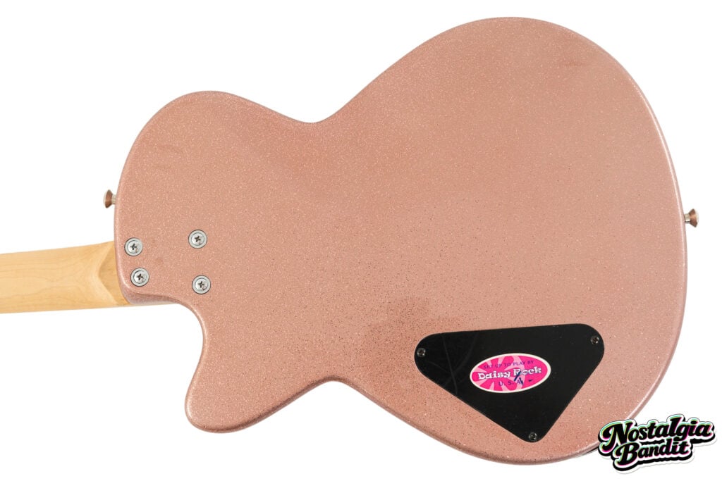 Veruca Salt | Louise Post Stage-Played & Signed Pink Daisy Rock Candy Electric Guitar (2006)