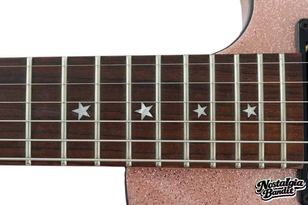 Veruca Salt | Louise Post Stage-Played & Signed Pink Daisy Rock Candy Electric Guitar (2006)