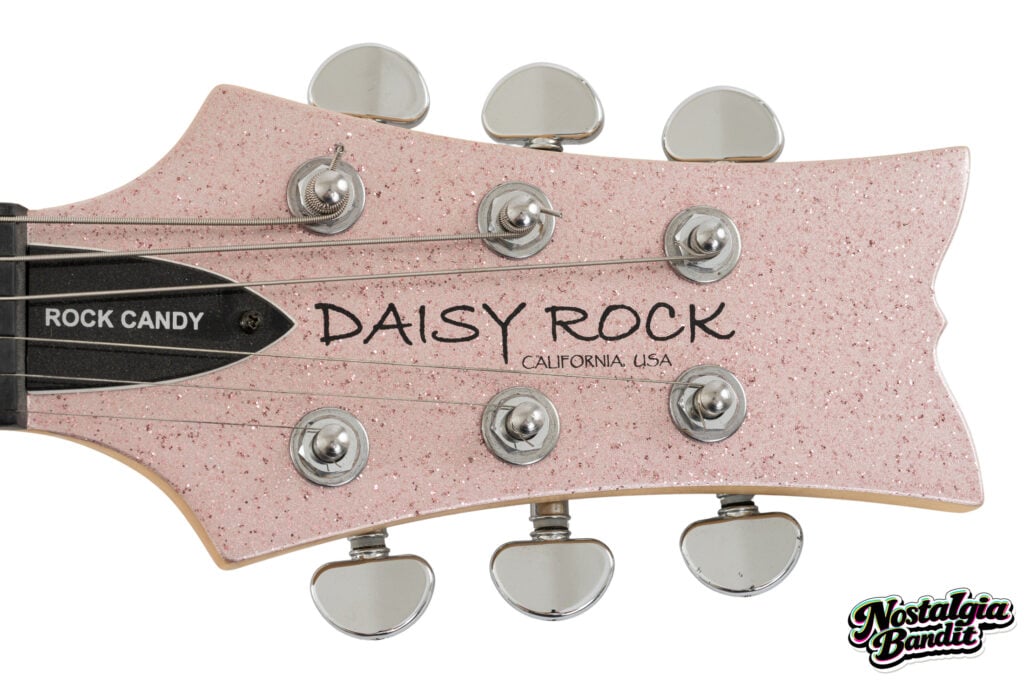 Veruca Salt | Louise Post Stage-Played & Signed Pink Daisy Rock Candy Electric Guitar (2006)