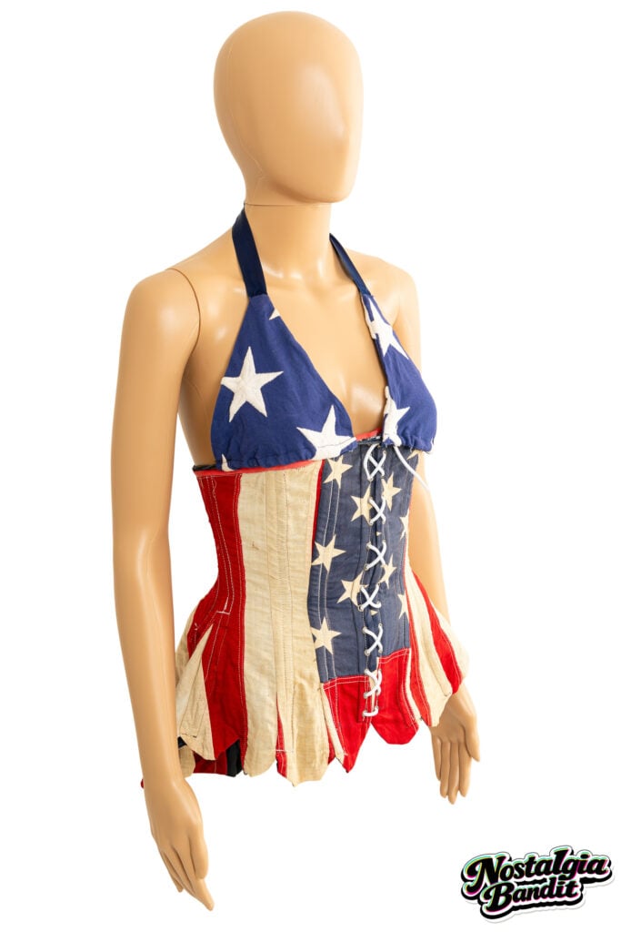 Courtney Love | Blender Cover-Worn, Photo-Matched Custom American Flag Costume Collection (2004)