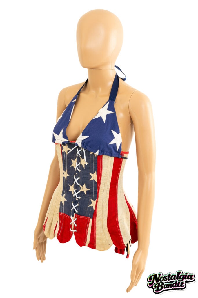 Courtney Love | Blender Cover-Worn, Photo-Matched Custom American Flag Costume Collection (2004)
