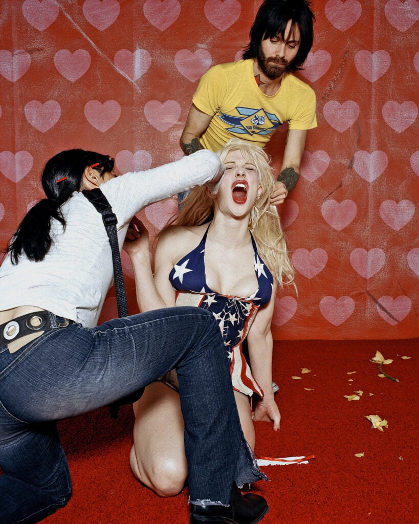 Courtney Love | Blender Cover-Worn, Photo-Matched Custom American Flag Costume Collection (2004)
