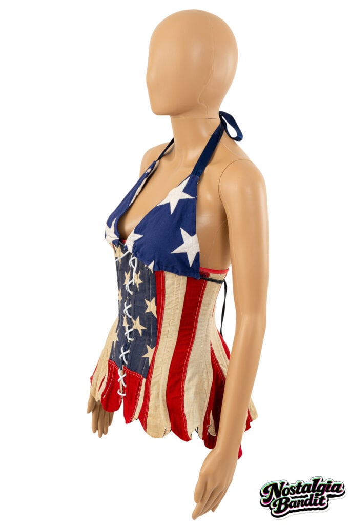 Courtney Love | Blender Cover-Worn, Photo-Matched Custom American Flag Costume Collection (2004)