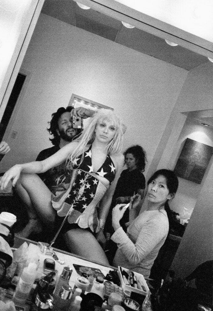 Courtney Love | Blender Cover-Worn, Photo-Matched Custom American Flag Costume Collection (2004)