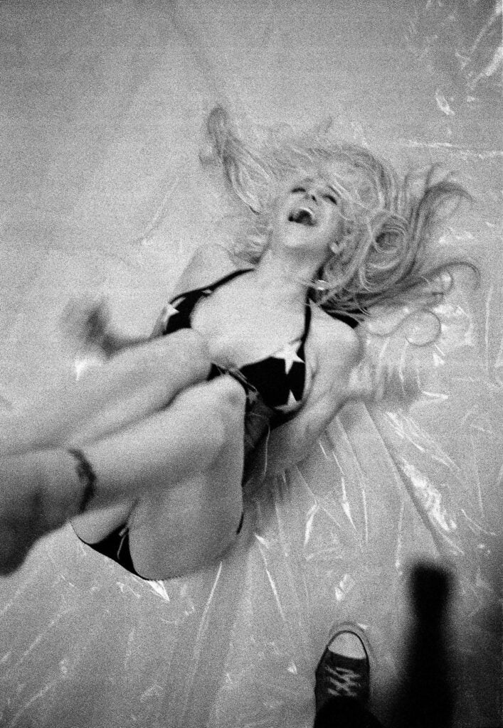 Courtney Love | Blender Cover-Worn, Photo-Matched Custom American Flag Costume Collection (2004)