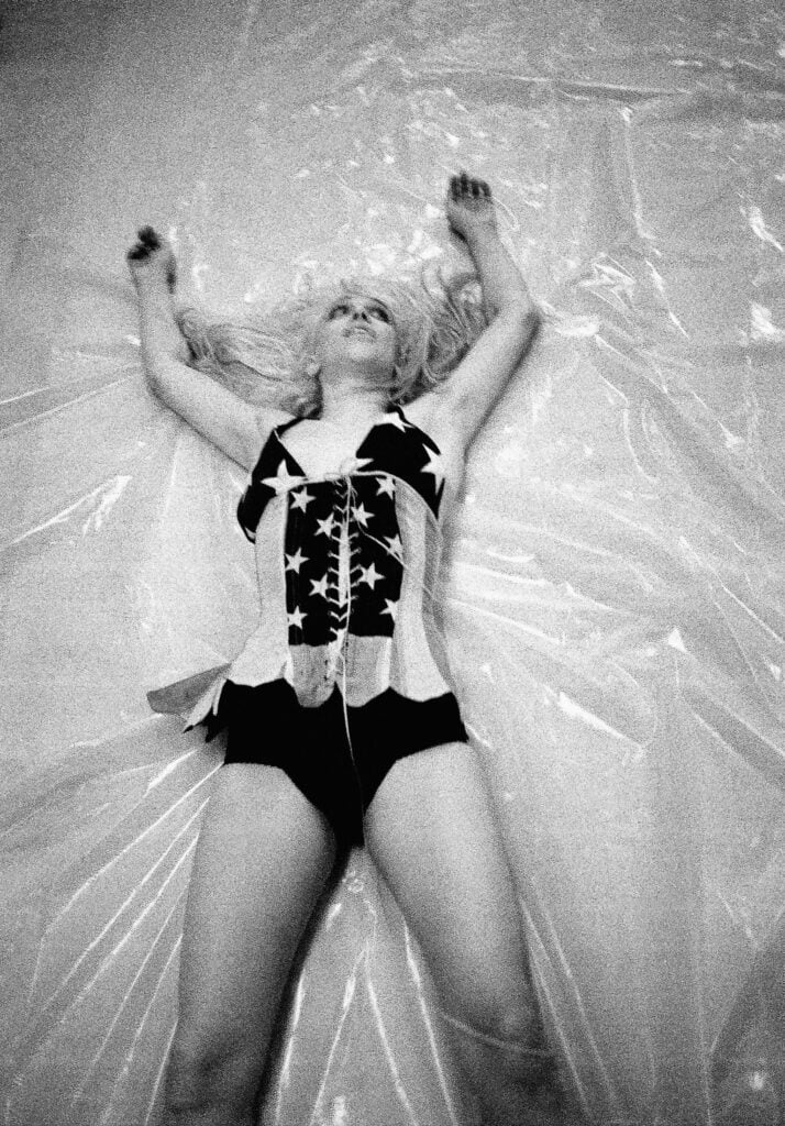 Courtney Love | Blender Cover-Worn, Photo-Matched Custom American Flag Costume Collection (2004)