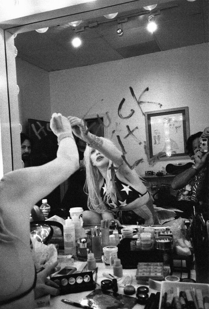 Courtney Love | Blender Cover-Worn, Photo-Matched Custom American Flag Costume Collection (2004)