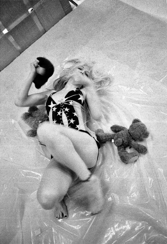 Courtney Love | Blender Cover-Worn, Photo-Matched Custom American Flag Costume Collection (2004)
