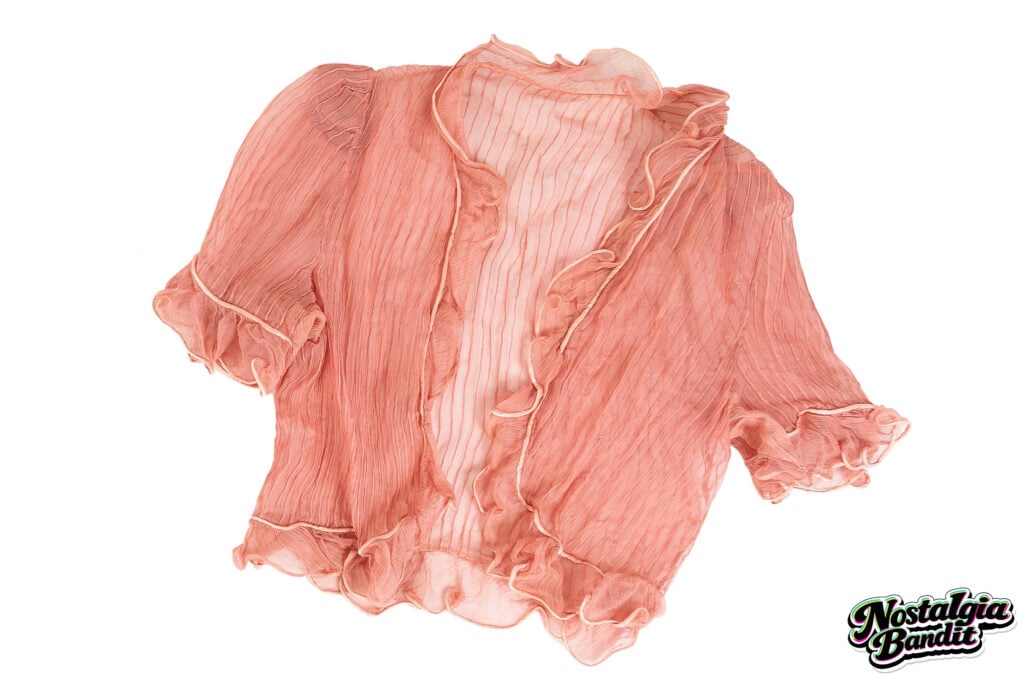 Hole | Courtney Love Owned Vintage Babydoll Slip & Sheer Ruffle Top (circa 1990s)