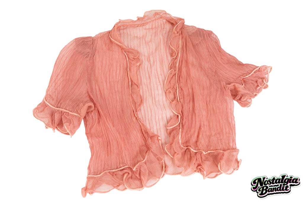 Hole | Courtney Love Owned Vintage Babydoll Slip & Sheer Ruffle Top (circa 1990s)