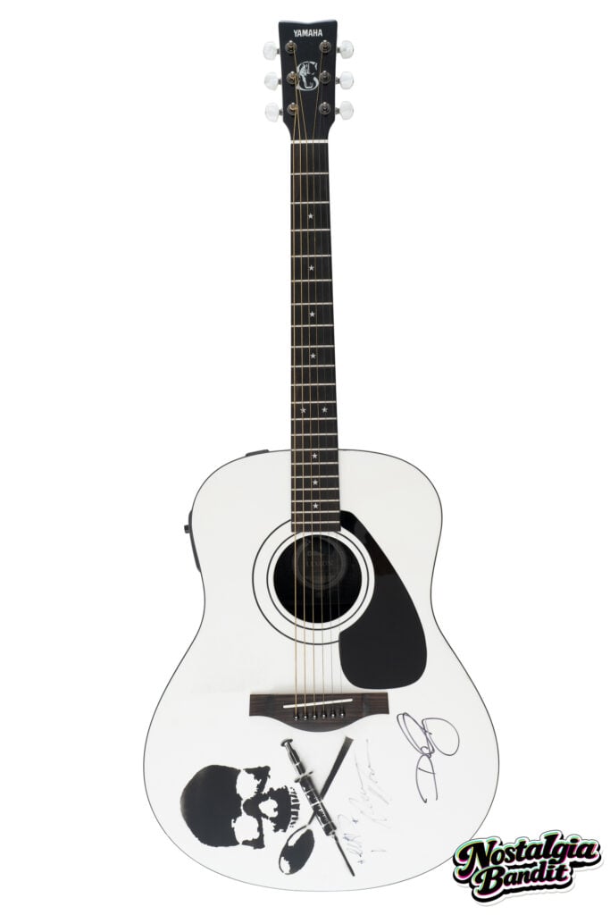 Jane’s Addiction | Dave Navarro Hand-Stenciled “LifeAfterDeath” Yamaha LLX6DN Guitar (2008)