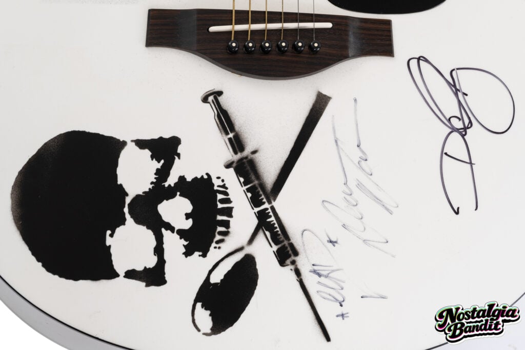 Jane's Addiction | Dave Navarro Hand-Stenciled "LifeAfterDeath" Yamaha LLX6DN Guitar (2008)