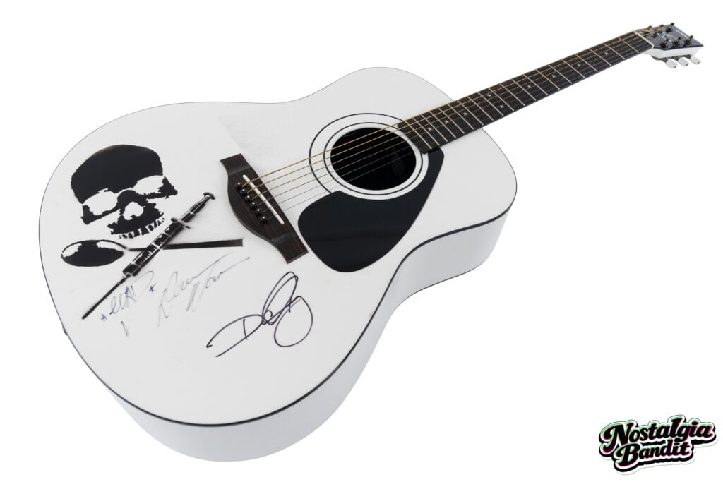 Jane's Addiction | Dave Navarro Hand-Stenciled "LifeAfterDeath" Yamaha LLX6DN Guitar (2008)