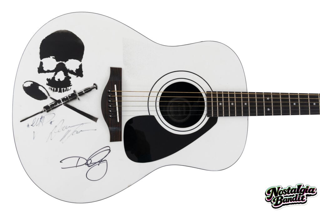 Jane's Addiction | Dave Navarro Hand-Stenciled "LifeAfterDeath" Yamaha LLX6DN Guitar (2008)