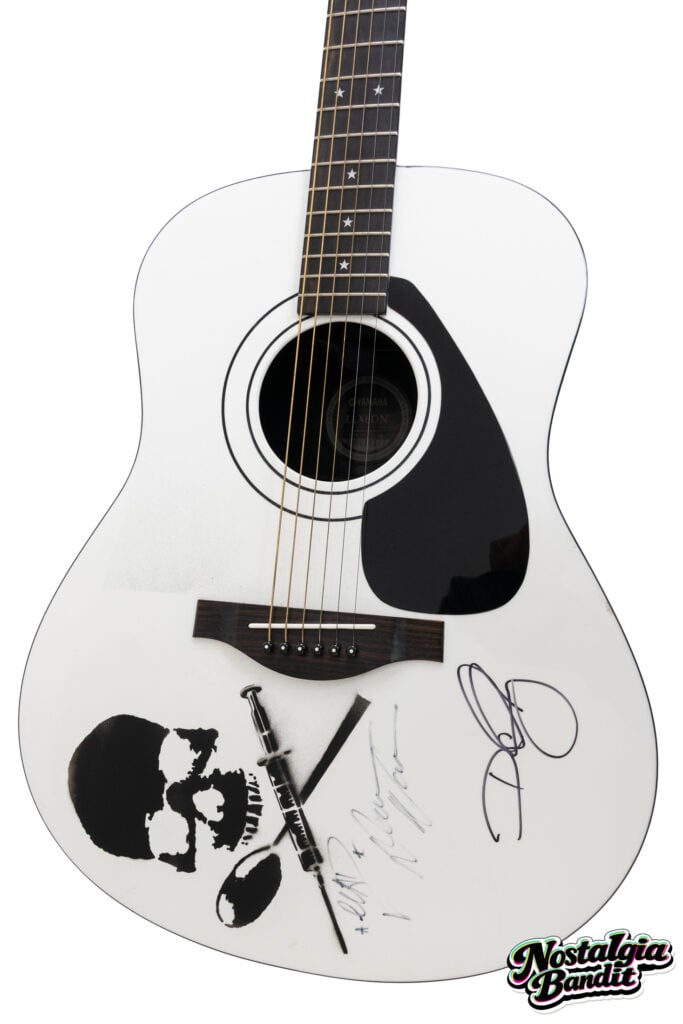 Jane's Addiction | Dave Navarro Hand-Stenciled "LifeAfterDeath" Yamaha LLX6DN Guitar (2008)