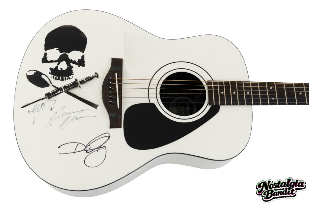 Jane's Addiction | Dave Navarro Hand-Stenciled "LifeAfterDeath" Yamaha LLX6DN Guitar (2008)