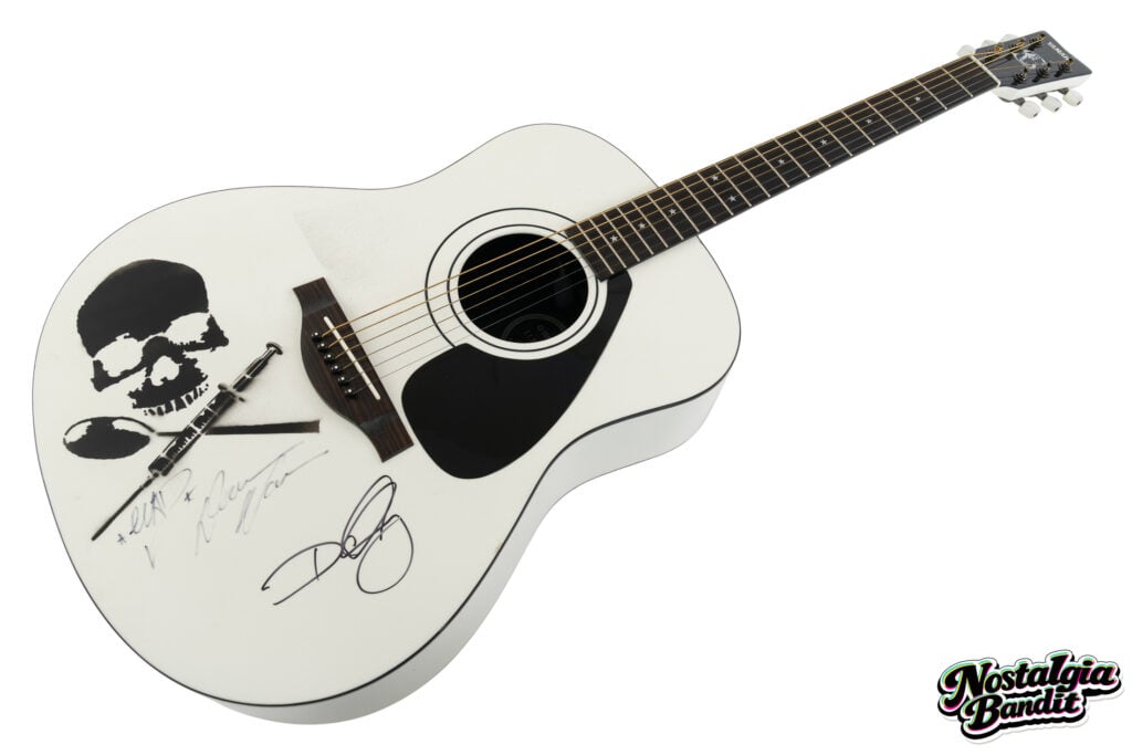 Jane's Addiction | Dave Navarro Hand-Stenciled "LifeAfterDeath" Yamaha LLX6DN Guitar (2008)