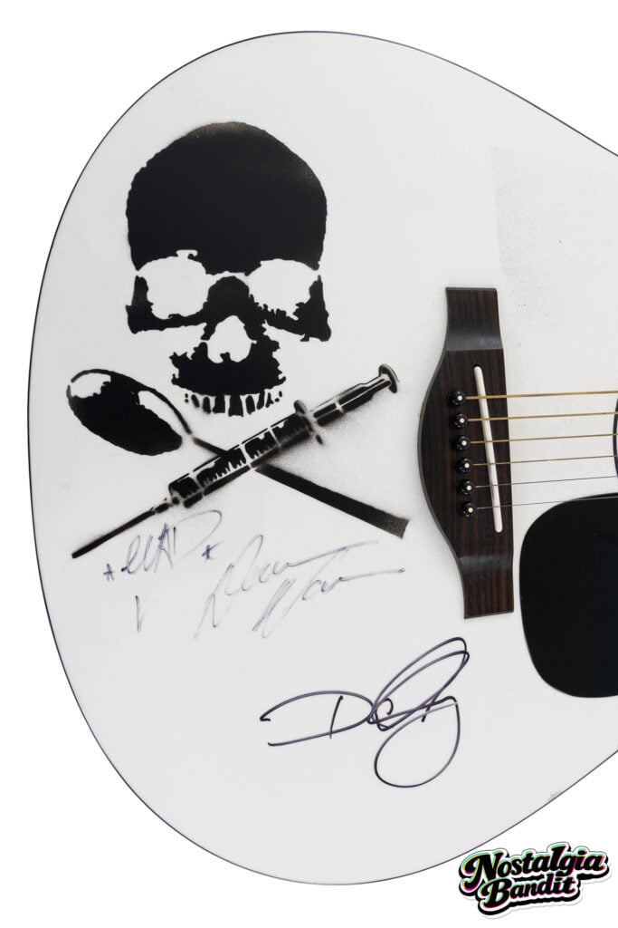 Jane's Addiction | Dave Navarro Hand-Stenciled "LifeAfterDeath" Yamaha LLX6DN Guitar (2008)