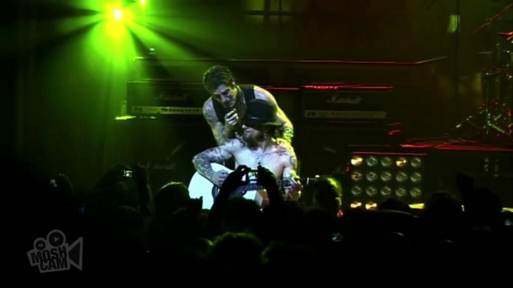 Jane's Addiction | Dave Navarro Hand-Stenciled "LifeAfterDeath" Yamaha LLX6DN Guitar (2008)
