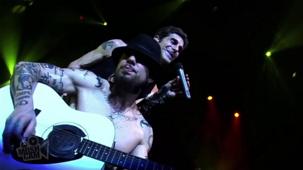 Jane's Addiction | Dave Navarro Hand-Stenciled "LifeAfterDeath" Yamaha LLX6DN Guitar (2008)