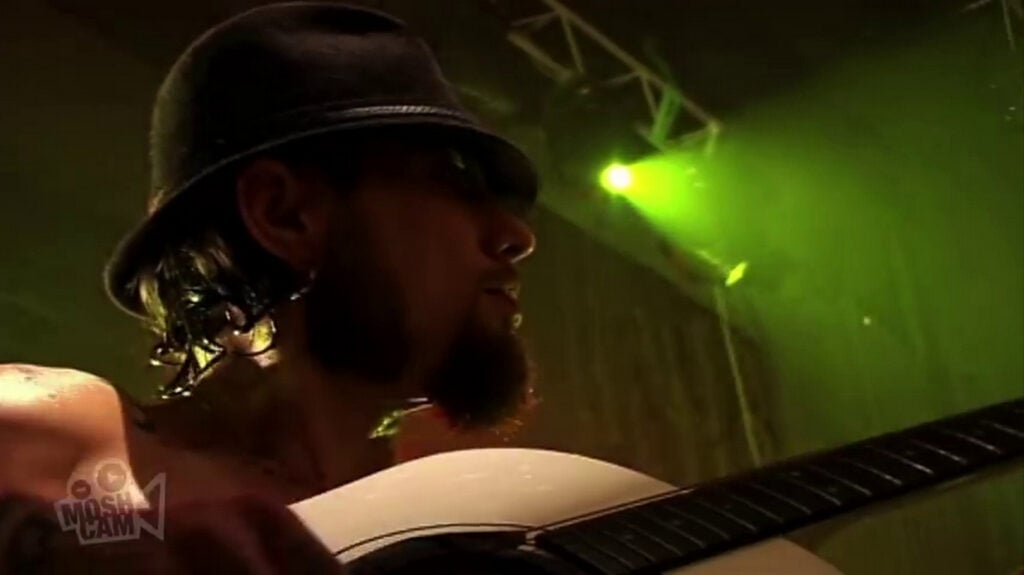 Jane's Addiction | Dave Navarro Hand-Stenciled "LifeAfterDeath" Yamaha LLX6DN Guitar (2008)
