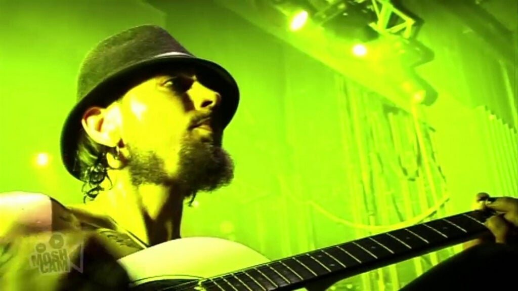 Jane's Addiction | Dave Navarro Hand-Stenciled "LifeAfterDeath" Yamaha LLX6DN Guitar (2008)