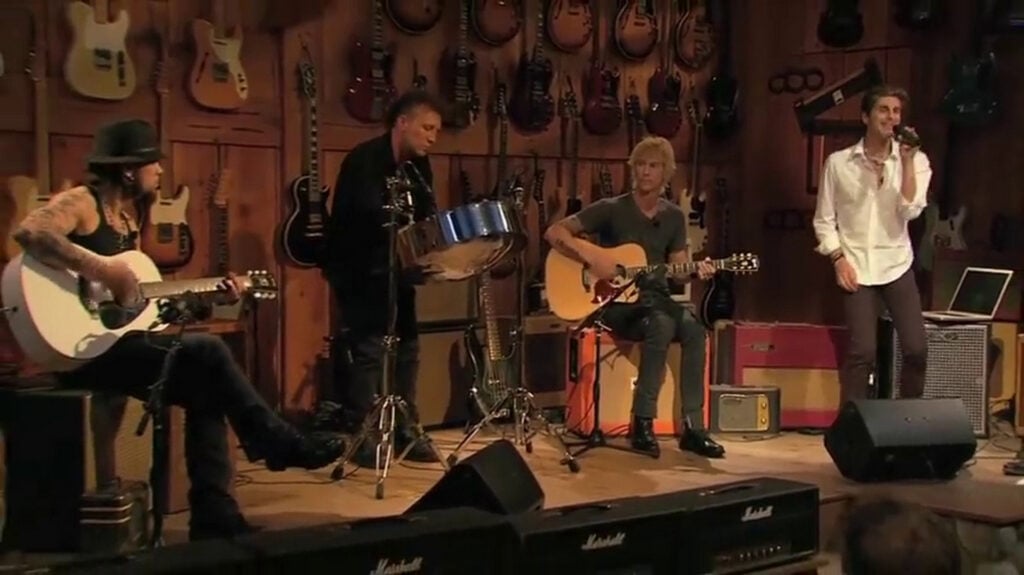 Jane's Addiction | Dave Navarro Hand-Stenciled "LifeAfterDeath" Yamaha LLX6DN Guitar (2008)