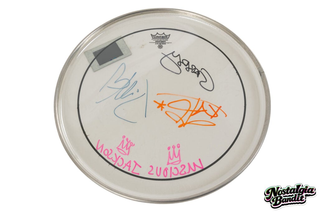 Luscious Jackson | Stage-Used Drumhead Signed by Band (circa 2000s)