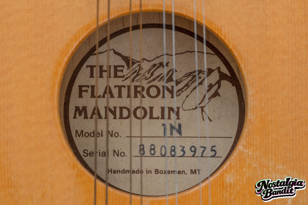 The Goo Goo Dolls | Tim Pierce "Iris" Studio-Used, Photo-Matched Flatiron Mandolin (1998)